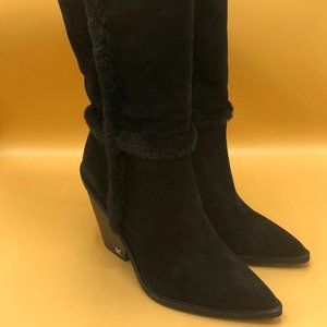 Sam Edelman Ilsa Black Suede Boots
